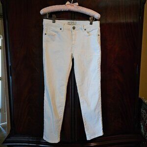 Free People White Jeans